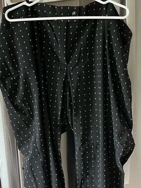 Lane Bryant Black Straight Leg Pants